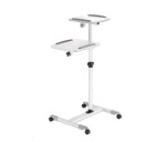 MANHATTAN vozík pro projektor/laptop, šedo-bílá EDF_439984