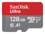 SanDisk Ultra microSDXC 128GB + adaptér / Paměťová karta / Class 10 / UHS-I (SDSQUAB-128G-GN6MT)