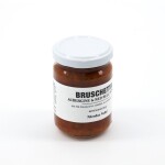 Nicolas Vahé Bruschetta lilek a červená paprika 140 g, červená barva, sklo, kov