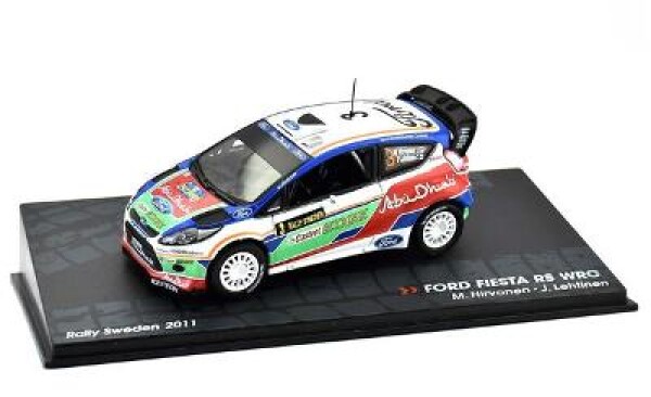 Ford Fiesta RS WRC Hirvonen/Lehtinen 2011 1:43 Altaya