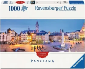 RAVENSBURGER Panoramatické puzzle Lille, Francie