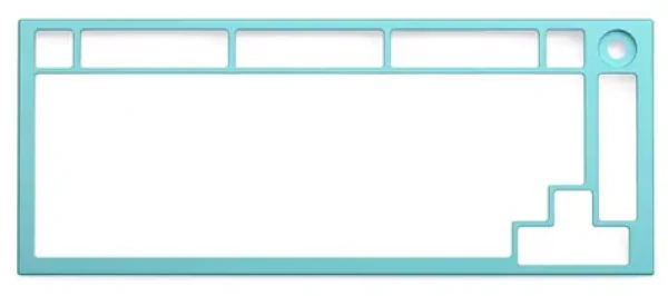Glorious PC Gaming Race GMMK PRO Top Frame - blue GLO-ACC-P75-TF-O
