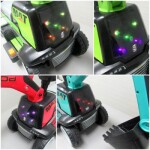 Mamido Dětský elektrický bagr C3 modrý