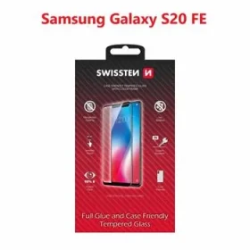 SWISSTEN FULL GLUE COLOR FRAME CASE FRIENDLY sklo pro SAMSUNG G780 GALAXY S20 FE černá (54501779)