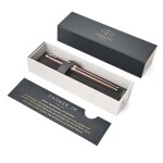 Parker IM Premium Brown CT - plnící pero, hrot F