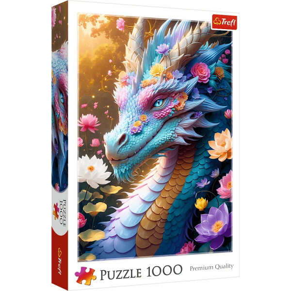Puzzle Barevný drak 1000 dílků