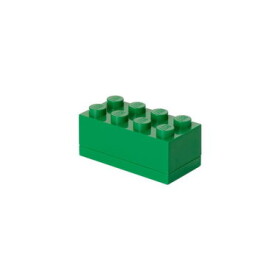 LEGO mini úložný box 8 4.3 x 4.6 x 9.2 cm zelená (40121734)