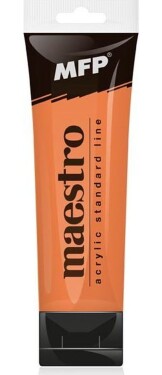 Akrylová barva Maestro 75ml - apricot orange