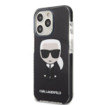 Pouzdro Karl Lagerfeld TPE Full Body Ikonik iPhone 13 Pro černé