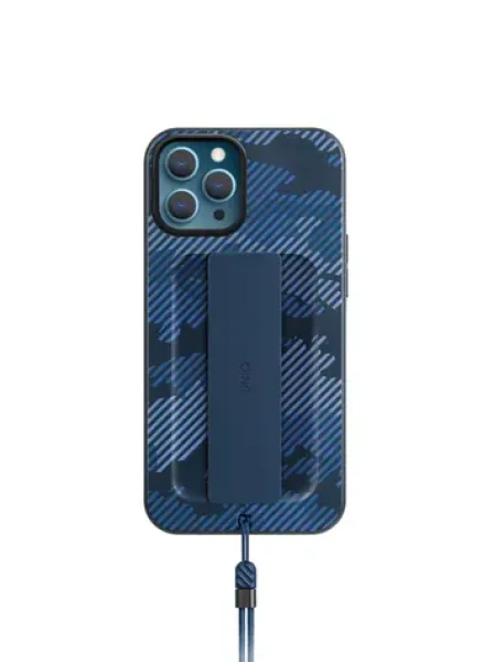 Pouzdro UNIQ Heldro Designer Edition Antimikrobiální iPhone 12 Pro Marine Camo