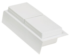 Gollinuci Koupelnový organizér bílý 242x122