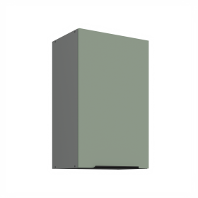 Horní skříňka Aria ANT 45 G-72 1F Barva korpusu: Antracit, Barva dvířek: SA - Aquamarine AFM