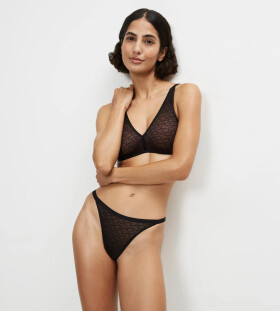 Dámská podprsenka Triumph Signature Sheer P EX - BLACK - černá 0004 - TRIUMPH BLACK 75D