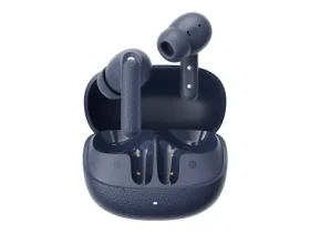 QCY Buds HT15 modrá / Bezdrátová sluchátka s mikrofonem / TWS / ANC / Bluetooth 5.4 / IPX4 / dobíjecí box (HT15 blue)