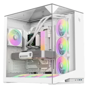 Gamemax NEX C56 VC WH bílá / Skříň / ATX (NEX C56 VC WH)