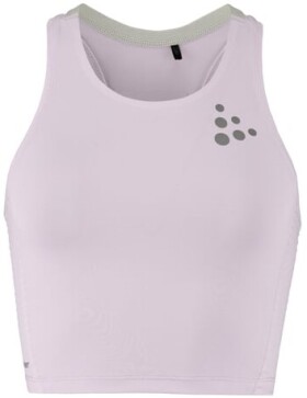 Běžecký top CRAFT PRO Hypervent Cropped 2 - růžová Velikost textilu: S