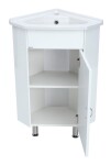 Koupelnová skříňka s umyvadlem Keramia Pro 57,3x41 cm bílá PRORSDV PRORSDV
