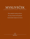 Šest snadných sonát pro klavír - Josef Mysliveček