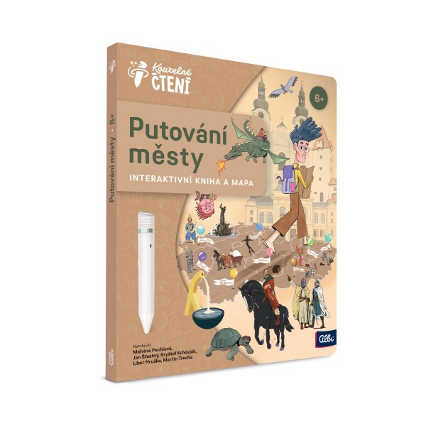 Kniha Putování městy (s mapou) - Albi