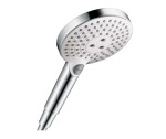 HANSGROHE - Raindance Select S Sprchová hlavice 120, 3 proudy, EcoSmart, bílá/chrom 26531400