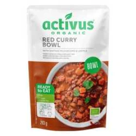 Activus Curry Bowl červený s shiitake a čočkou BLP 283g BIO