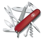 VICTORINOX MOUNTAINEER červená / Kapesní nůž / Ocel / Počet funkcí 18 / Délka 91 mm (1.3743)