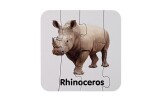 Mamido Vzdělávací puzzle divoká zvířata