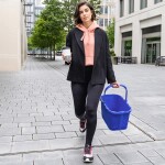 Nákupní košík Reisenthel Carrybag Frame Mesh royal blue