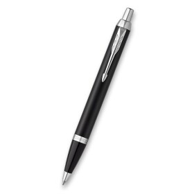 Parker IM Essential Black kuličkové pero chromové doplňky