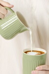 Ib Laursen Keramický džbánek Mynte Wasabi 200 ml, zelená barva, keramika