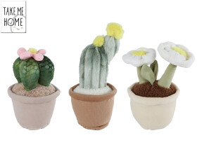 Plyšová pokojová rostlina Take Me Home 18–25 cm - mix motivů