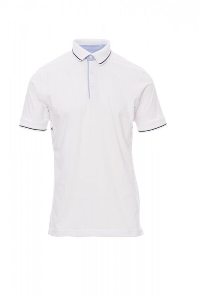 Pánská polokošile Payper CAMBRIDGE Barva: Bílá/ Námořnická Modrá, Velikost: 5XL (0000760027000025XL)