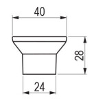 Tulip Nábytková knopka Sempli ostatní (399528)