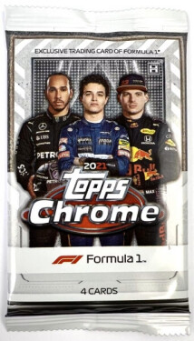 2021 Topps Chrome F1 Formula 1 Hobby balíček