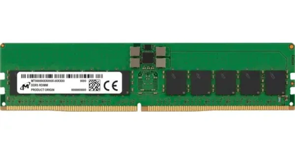 Micron MTC20F1045S1RC48BA2R / Operační paměť / 16GB DDR5 / 4800MHz / RDIMM / ECC Registered / 1.1V (MTC20F1045S1RC48BA2R)