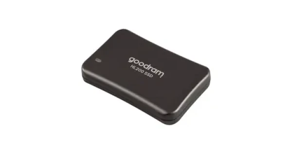 GOODRAM HL200 256GB černá / Externí SSD / USB-C 3.2 Gen 2 / R: až 520 MBps / W: až 500 MBps (SSDPR-HL200-256)