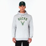 New Era Pánská mikina Milwaukee Bucks NBA Team Logo Hoodie Sweatshirt Velikost: S