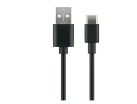 MicroConnect kabel USB3.1 C (M) - USB2.0 A (M) 0.5m černá / 480Mbit/s (USB3.1CCHAR05B)