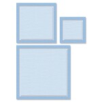 Sizzix Framelits Vyřezávací kovové šablony - Čtverce 6 ks