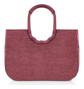 Reisenthel Loopshopper L Twist maroon 25 L REISENTHEL-OR3104