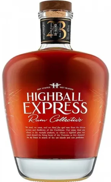 Highball Express XO Blend 23 YO / Rum / Blended / Dominikánská republika, Guyana, Jamajka / 40% / 0,7 l (5060434133502)