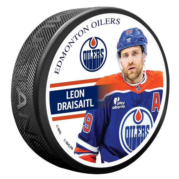 Mustang Puk Edmonton Oilers NHL Leon Draisaitl - Portrait Series