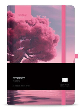 Blok A6, 100l, 80g, linkovaný - Trees Journey s gumou