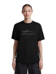 ICEBREAKER Wmns Merino 150 Tech Lite SS Rlxd Tee iceHer, Black (vzorek) velikost: S