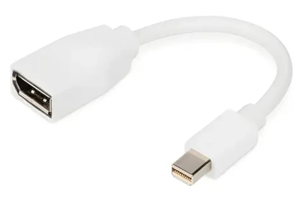 Digitus / Redukce DisplayPort / mini DP - DP / 0,15 m / bílá (DB-340405-001-W)