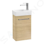 VILLEROY & BOCH - Avento Umyvadlová skříňka, 340x514x202 mm, 1 dvířka, Nordic Oak A87601VJ