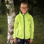 Mikina dětská chlupatá se stojáčkem, Pidilidi, PD1156-19, zelená - 98 | 3roky