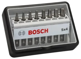 BOSCH 2607002559 / 8-dílná sada bitů T Robust Line Extra Hard / délka 49 mm (2607002559)