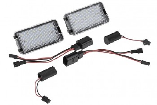 LED osvětlení SPZ SEAT Arosa, Ibiza II/III, Cordoba I/II, León I, Altea, Toledo II/III)