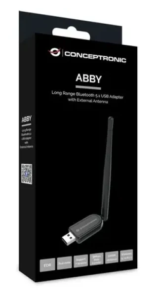 Conceptronic ABBY07B / USB Bluetooth adaptér / Bluetooth 5.1+EDR (ABBY07B)